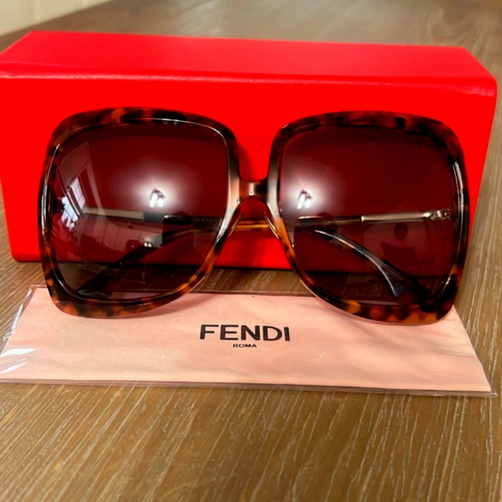 Fendi Women's Tortoise Sunglasses